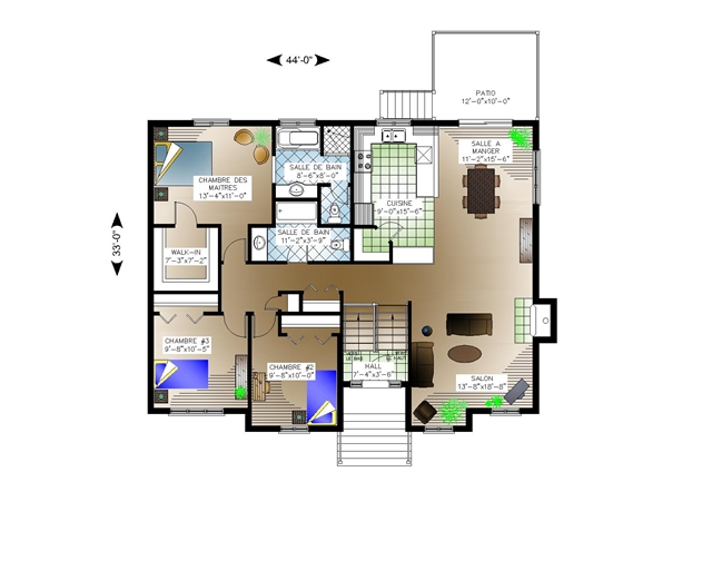 plan maison jdr