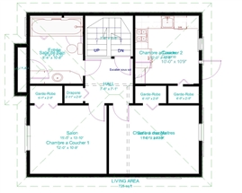 Plan #00301 - Rez-de-chausse