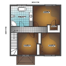 Plan #120-14 - Premier tage