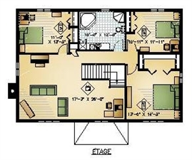 Plan #00302 - Premier tage