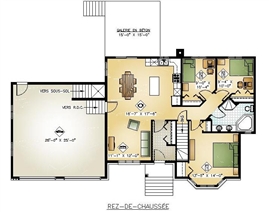 Plan #00304 - Rez-de-chausse