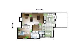 Plan #00033 - Rez-de-chausse