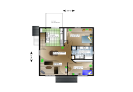 Plan #00071 - First floor
