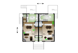 Plan #00071 - Rez-de-chausse