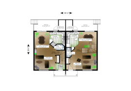 Plan #00072 - Rez-de-chausse