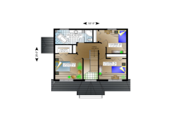 Plan #00099 - First floor