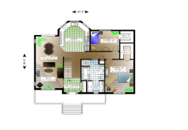 Plan #00114 - Rez-de-chausse